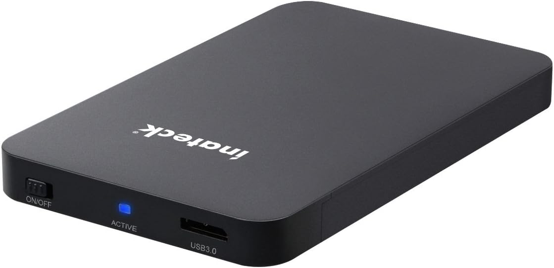 Amazon Inateck 2.5インチ HDDケース USB 3.0接続 9.5mm 7mm 2.5" SATA HDD SSDに対応