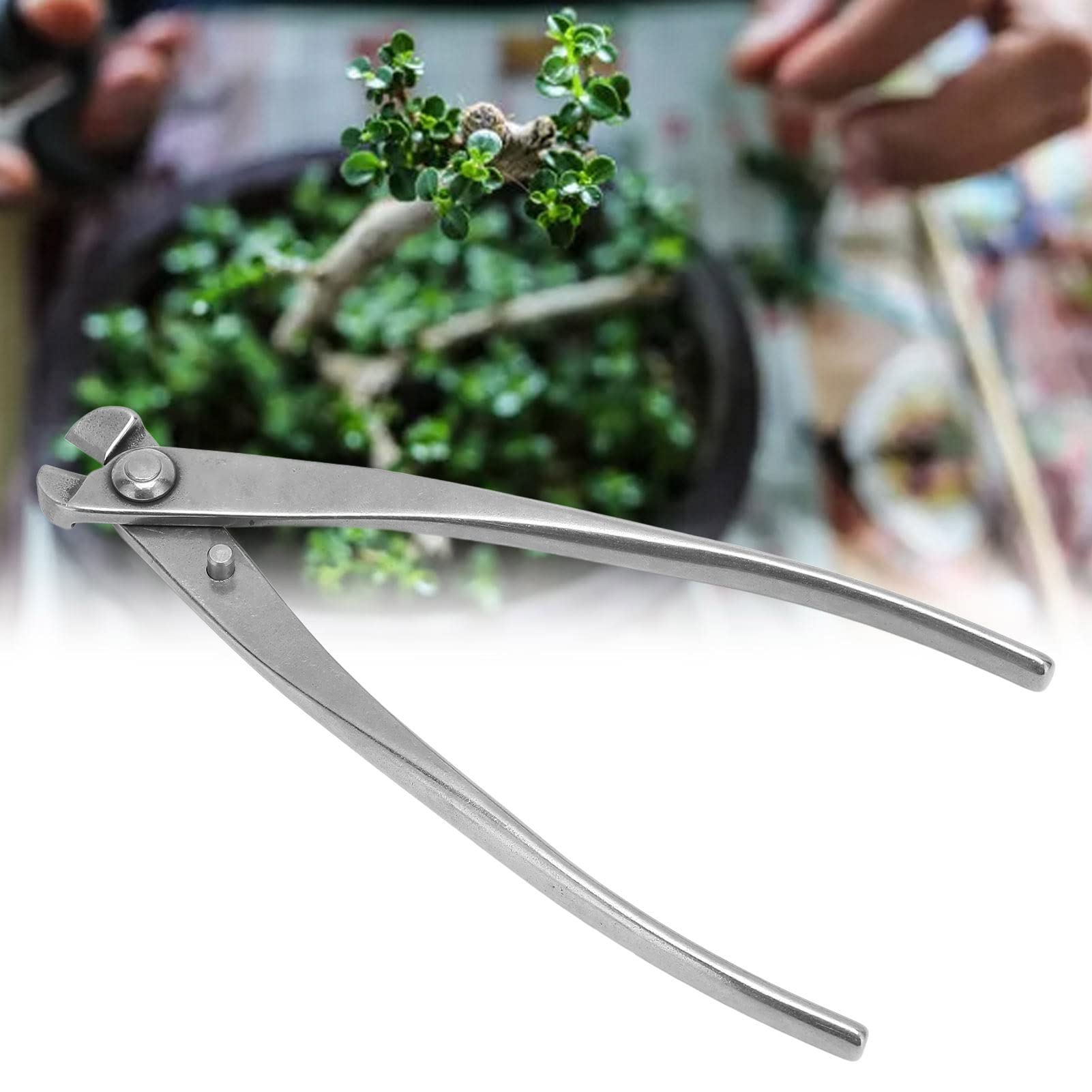Bonsai Branch Cutter, 190mm/7.5in Bonsai Cutter, Ergonomic Handle Cutter Professional Tools, Stainless Stee Gardening Bonsai Tools for Flowers Fruit Trees Bonsai