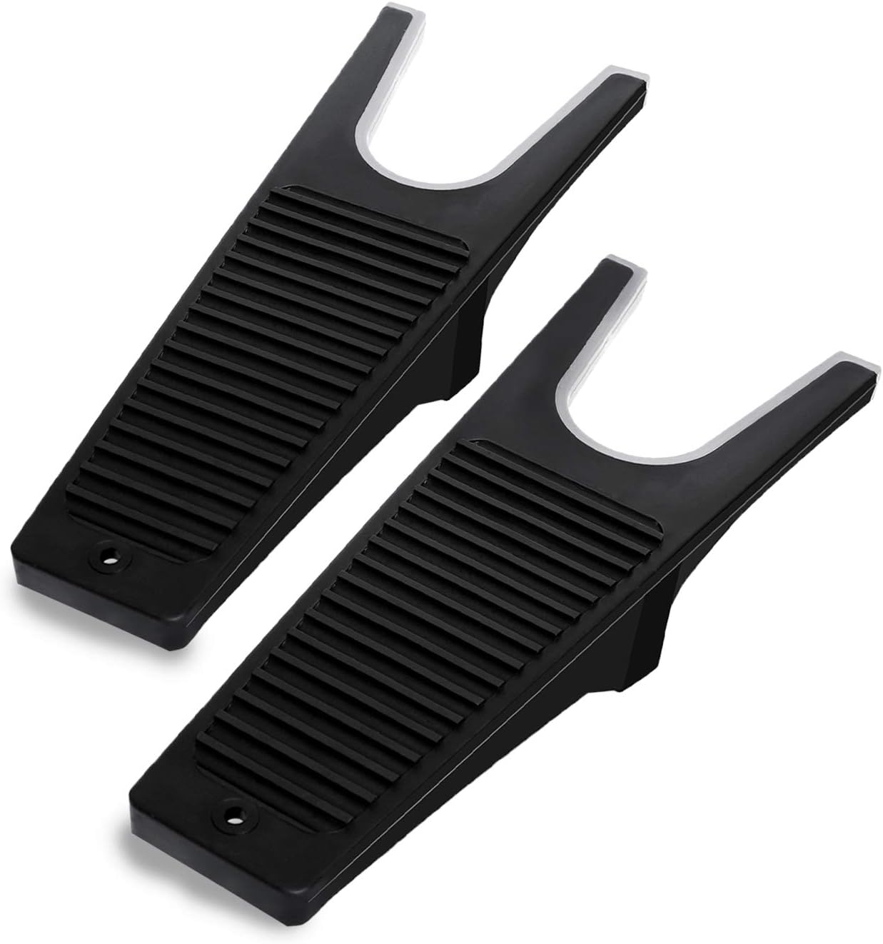 2 pack Boot Jack With Non-Staining Rubber Grip, Removes Rubber, Cowboy, Waders And Work Boots Easily Without Bending Over