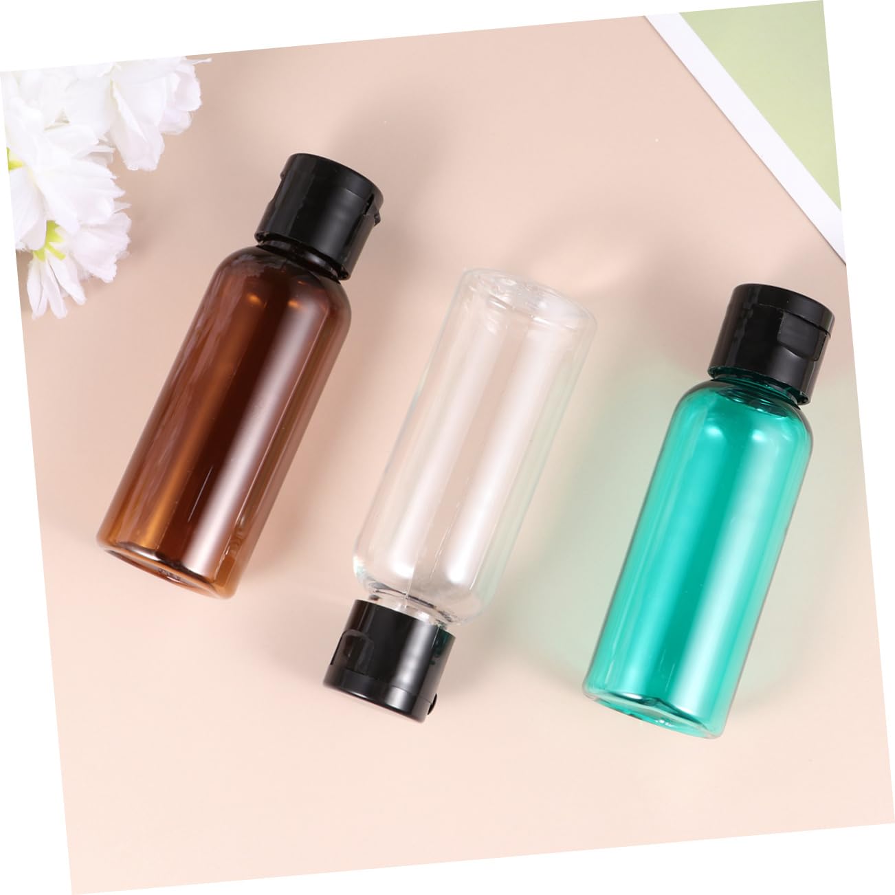 Healeved 3 Set Di Flaconi Ricaricabili Da Viaggio Per Profumi Da 50 Ml Contenitori Da Viaggio Comprimibili Flaconi Secondari Per Dispenser Di Cosmetici 10 Pezzi*3