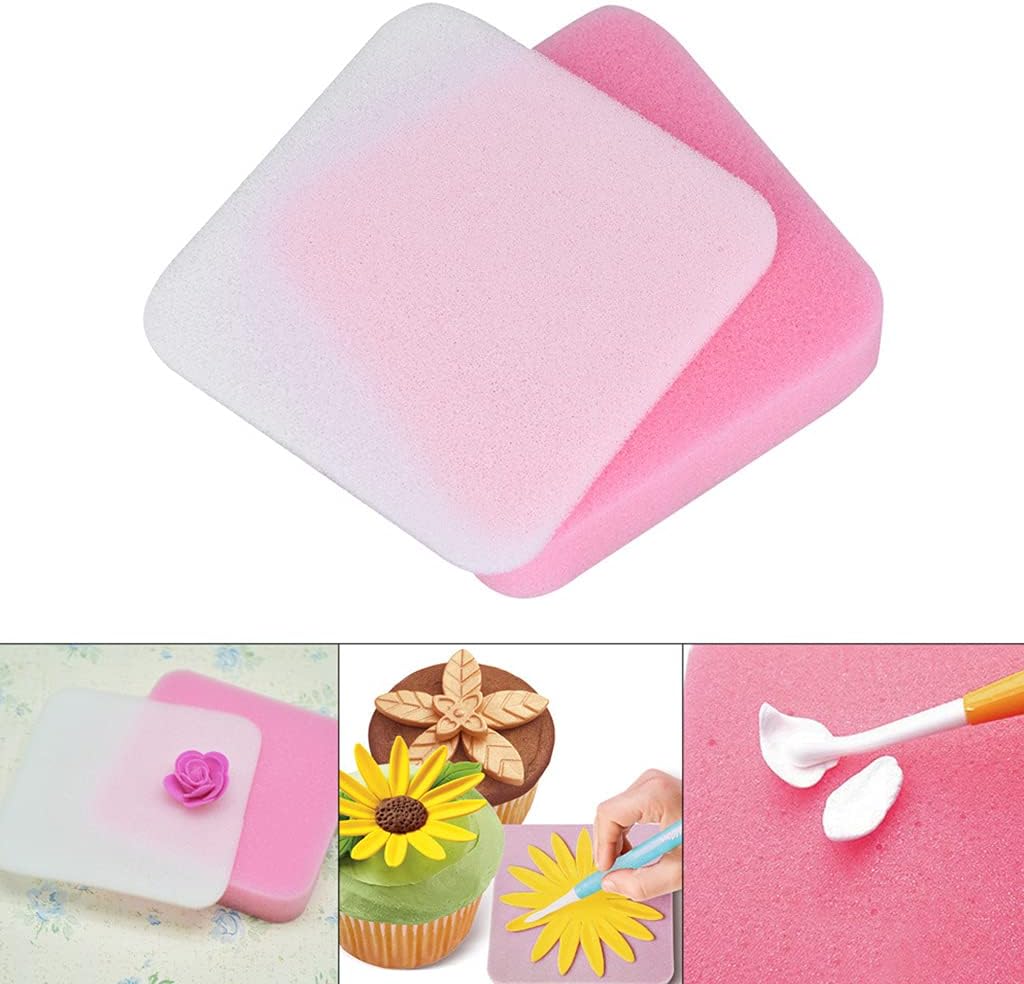 Fondant Cake Foam Pads Cake Decorations Sponge Mats Sugar Craft Flower Modelling Gadgets Kitchen Baking For Children image 2