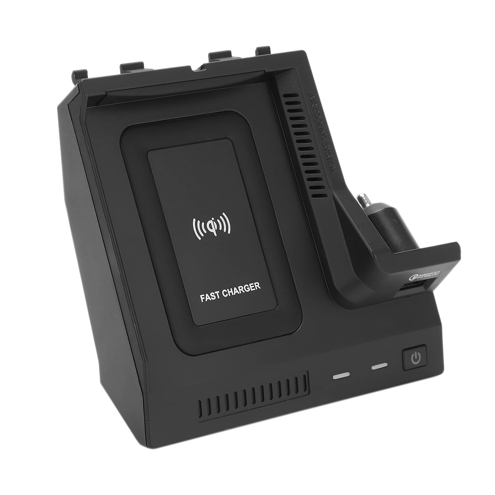 Soporte para Móvil para Coche para Clase C y GLC 2015-2020 con Carga Rápida y Puerto USB QC3.0