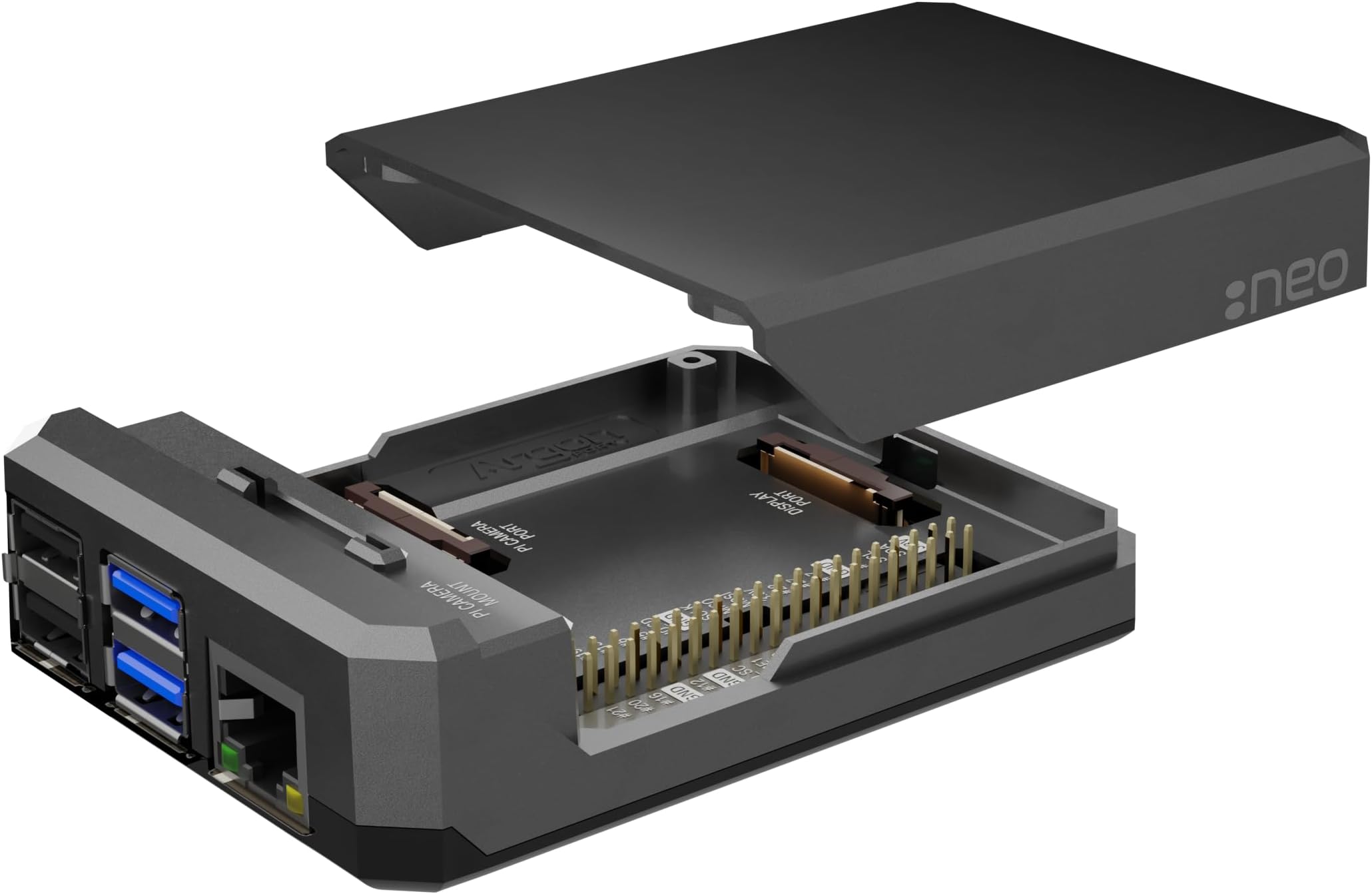 NEO Raspberry Pi 4 Case | All Aluminum