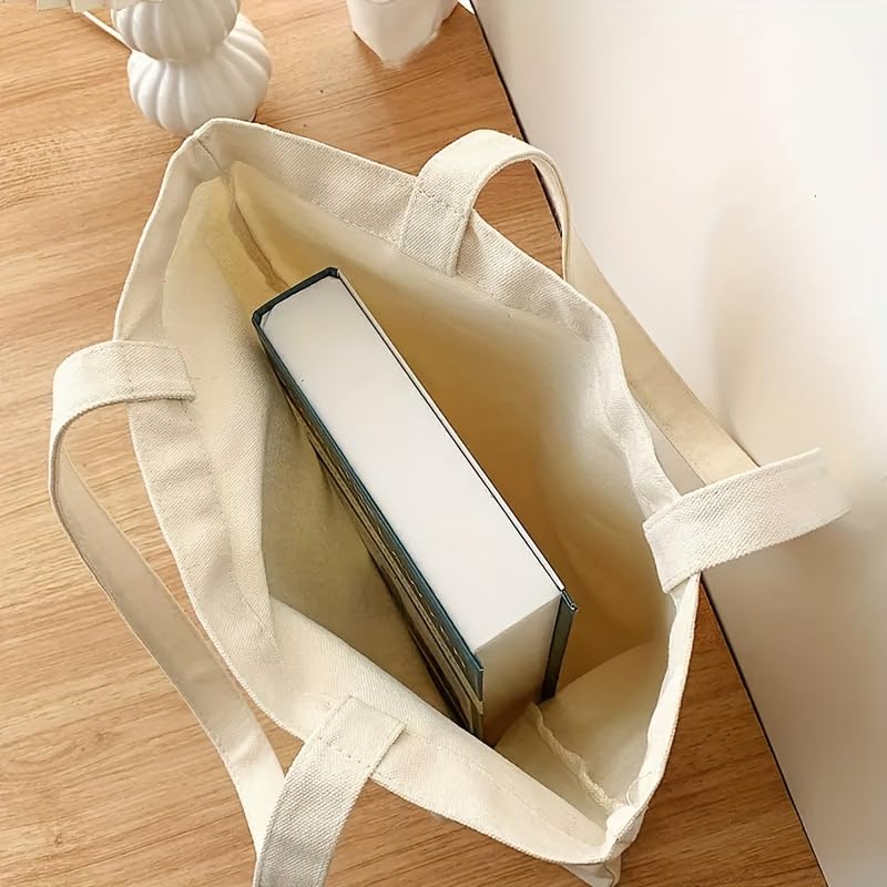 Bolso tote de lona para mujer con diseño de amistad miniatura 3