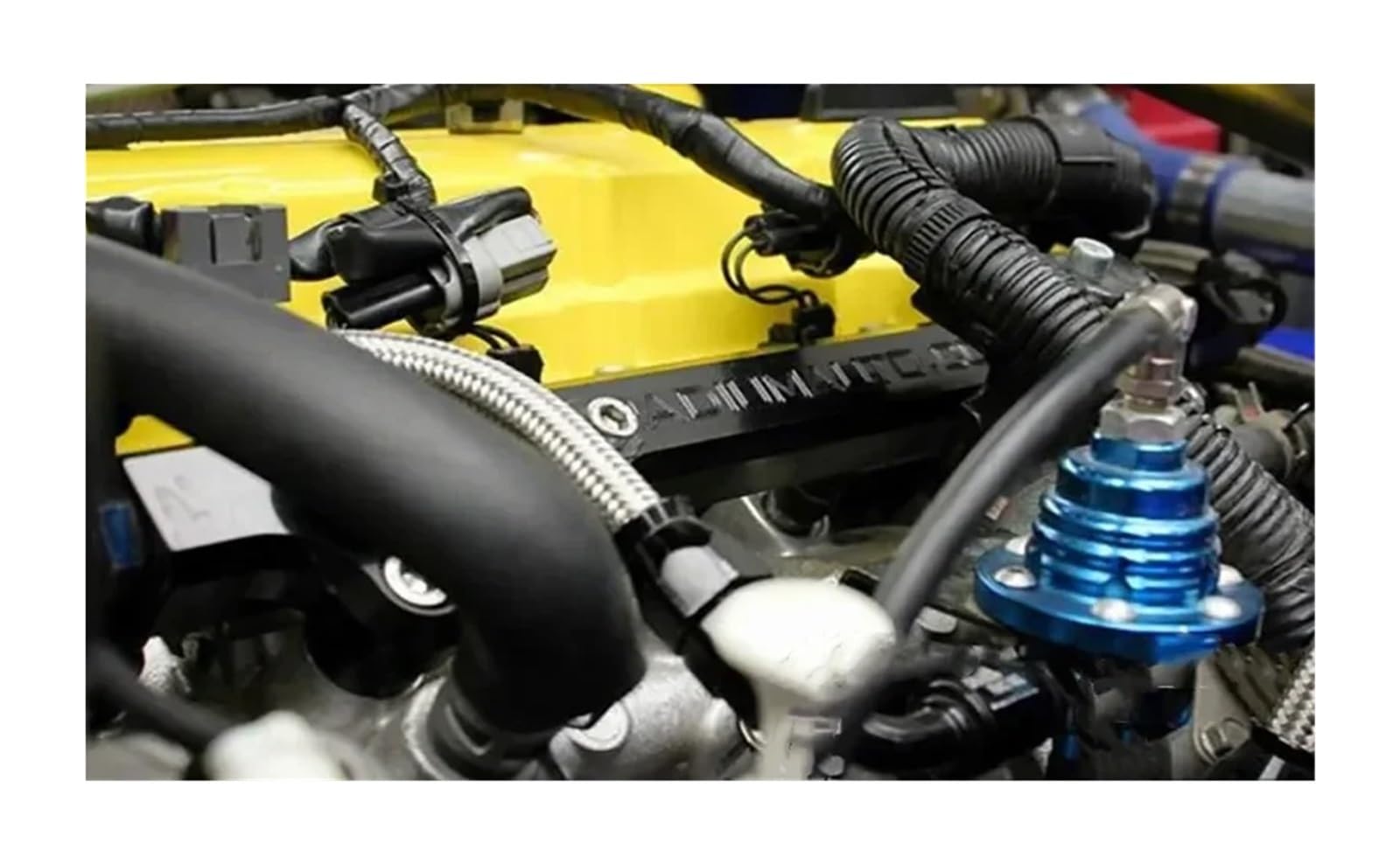 Régulateur de pression de carburant réglable avec kit de manomètre for la réinstallation d'un compresseur de carburant sur véhicule, vanne de régulation en aluminium FPR-1002(Gold)