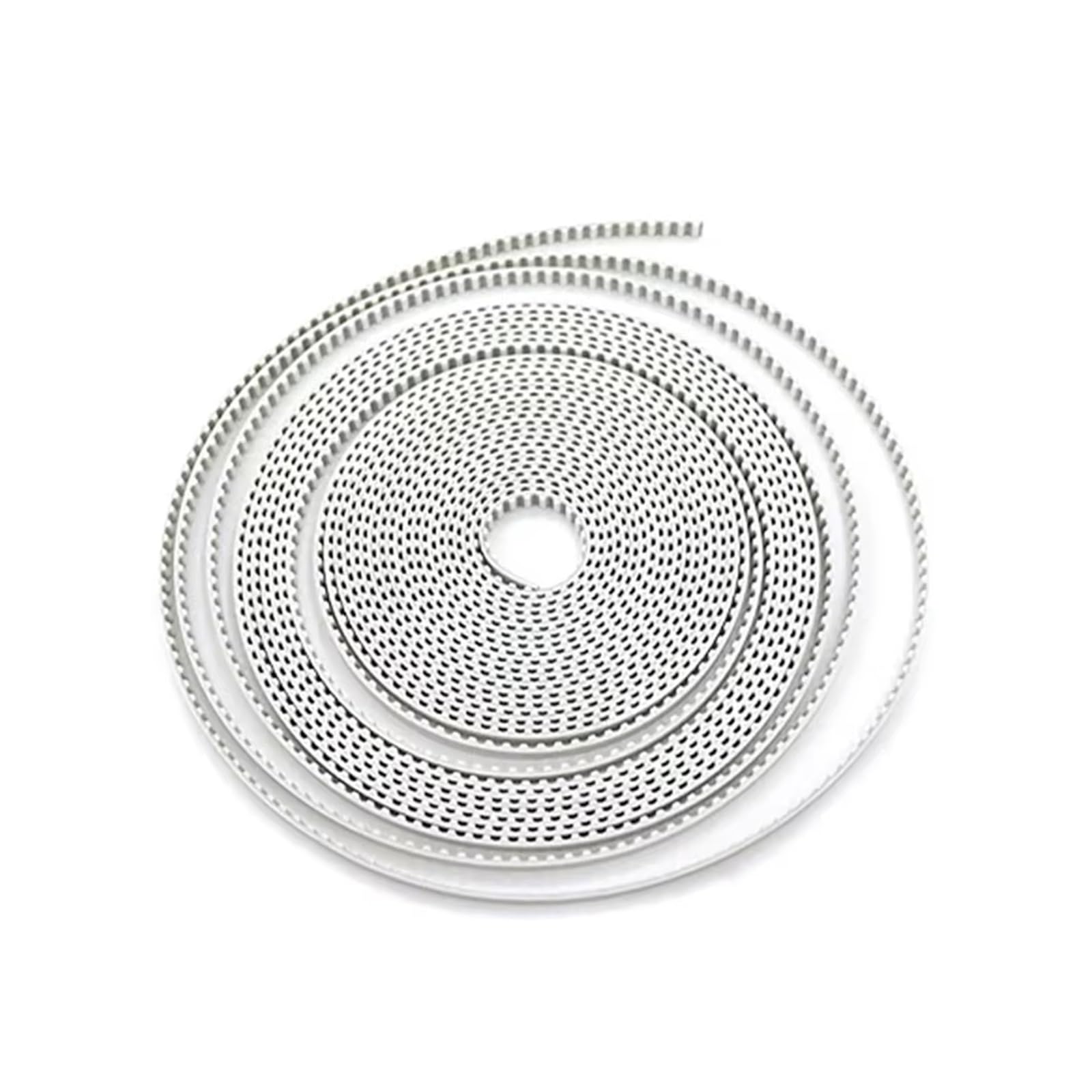 Correas transmisión Correa Abierta PU T5 Blanca Ancho: 20 mm Correa Síncrona Abierta Poliuretano T5 Correa distribución para moto