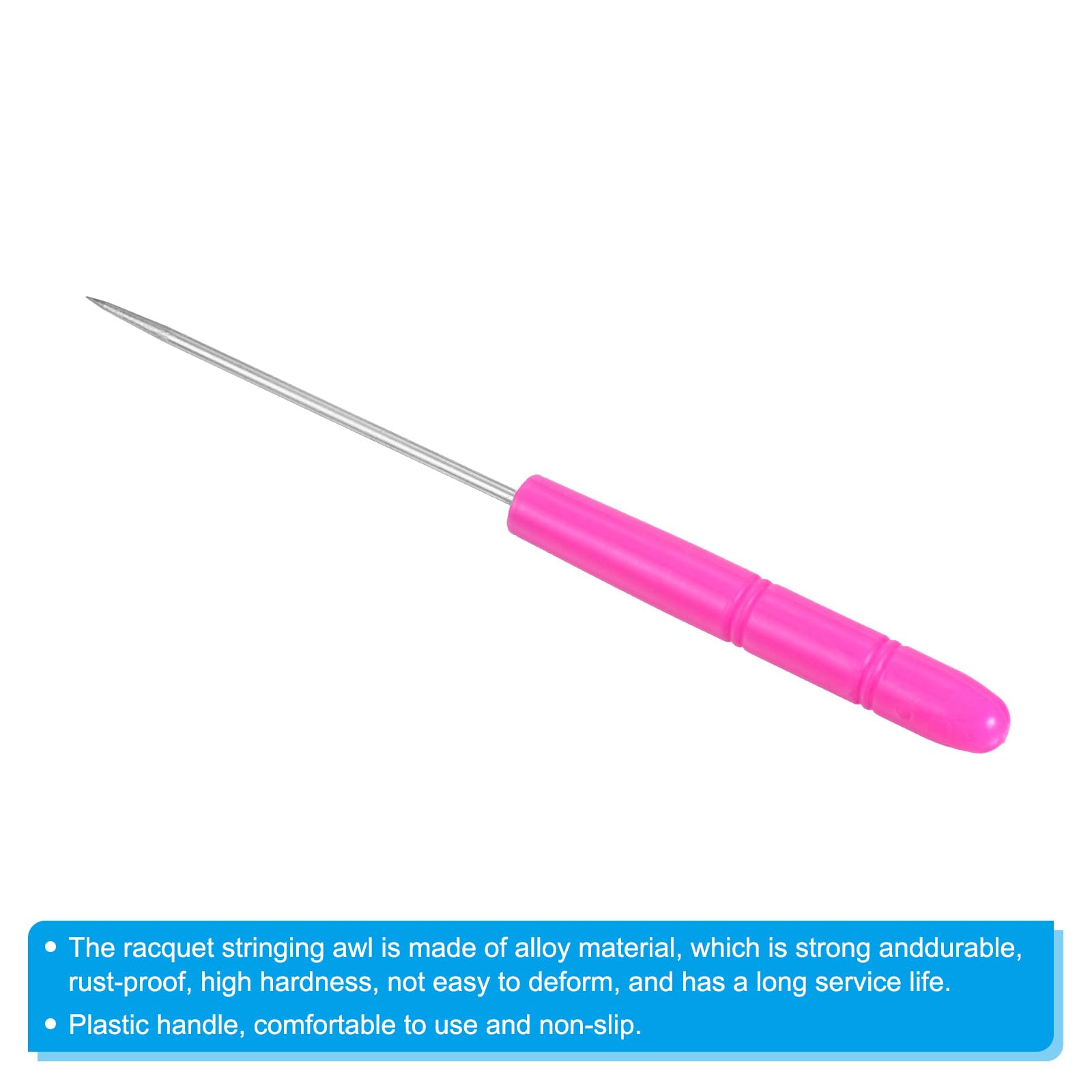 Punteruoli Per Incordatura Racchette PATIKIL - 2 Pezzi, Per Badminton E Tennis, Lega E Plastica - Foto 8