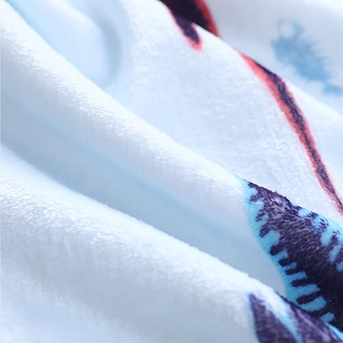 Miniatura 7 de chifave Manta de dinosaurio para niños, manta de forro polar de felpa Sherpa con patrón de dinosaurio, suave y acogedora manta de dibujos animados