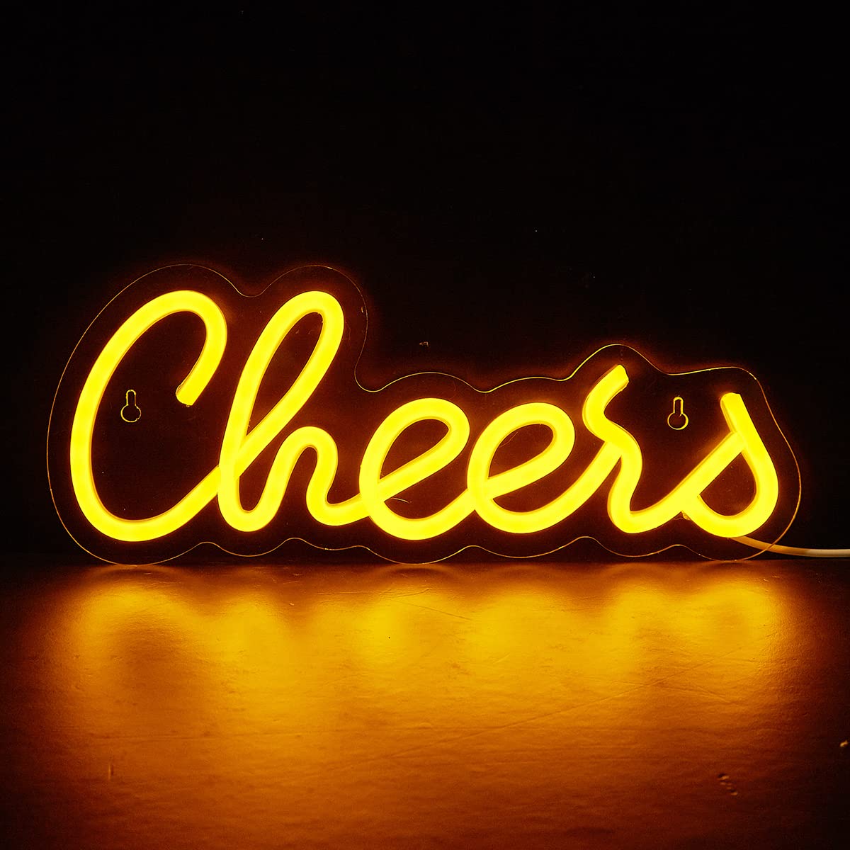 Amazon.co.jp: Chi-buy Cheers LEDネオンサイン ネオンライト USB電源 