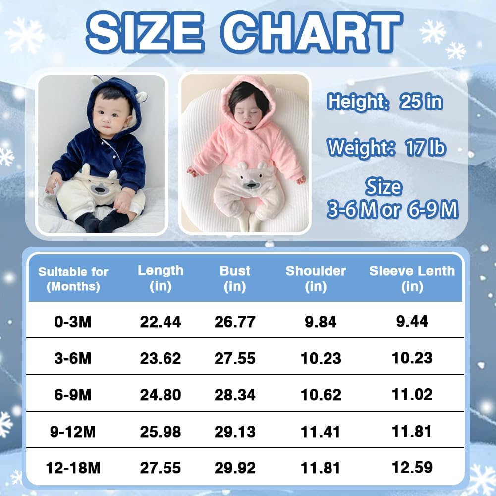 ジャンプスーツ ベビー 通販 ロンパース カバーオール 防寒着 スノーウェア スノーウエア つなぎ アウター 上着 ベビー服 男の子 女の子 フード 冬  雪 赤ちゃん あかちゃん こども 子供 子ども 雪遊び おでかけ 子供服 ベビーファッション - 【BACKYARD FAMILY ... 花 虚弱 新生児 赤ちゃん 冬 スノースーツ ベア ロンパース 暖かい フード付き ジャンプスーツ ワンジー 幼児 コート アウター