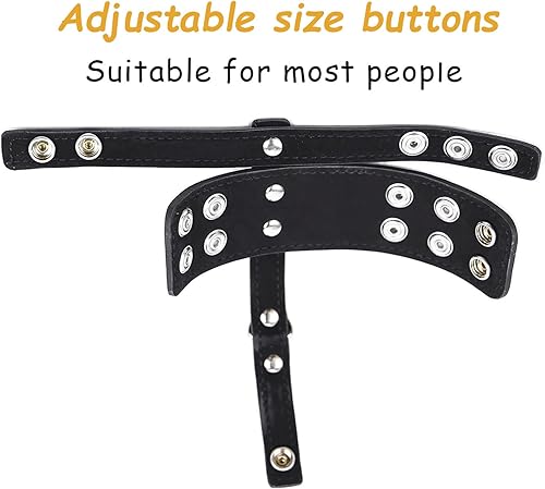 Miniatura 5 de Masculino BDSM Castity Strap Belts CBT Cock Cage with Chain Leather Sex Strap Juguetes Testicular Restricciones de escroto Tortura de polla y Pelota