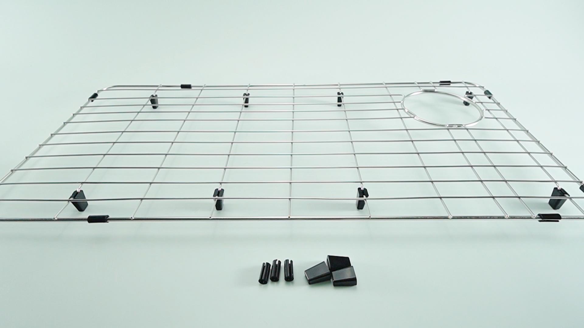 Protector para fregadero de cocina de acero inoxidable 28.25 x 14.25 x 1.25 pulgadas miniatura 7