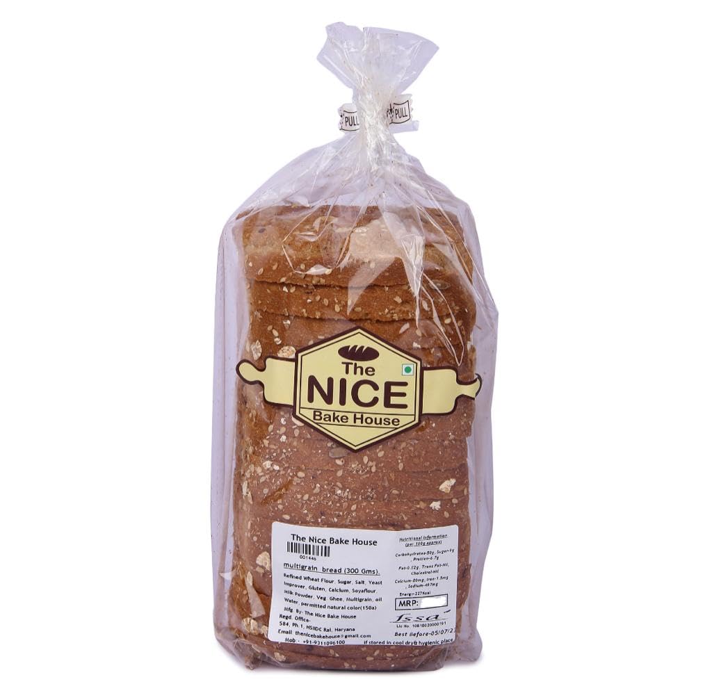 See full amazon price history chart for The Nice Bake houses Premium Multigrain Bread (300gm) (Sliced) The Nice Bake houses Premium Multigrain Bread (300gm) (Sliced) (B0CD25M9TT) Amazon Price History, Amazon Price Tracker