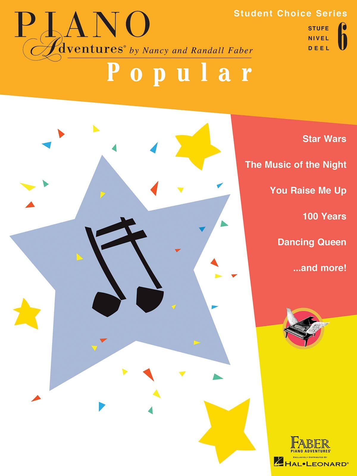 Piano Adventures - Student Choice Series: Popular Level 6