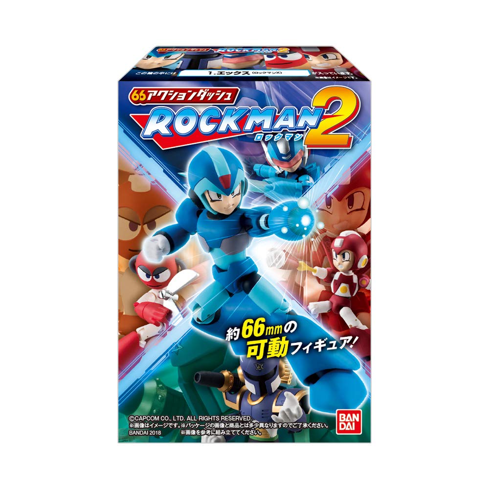 Amazon | 66アクションダッシュ ロックマン2 (10個入) 食玩・ガム 
