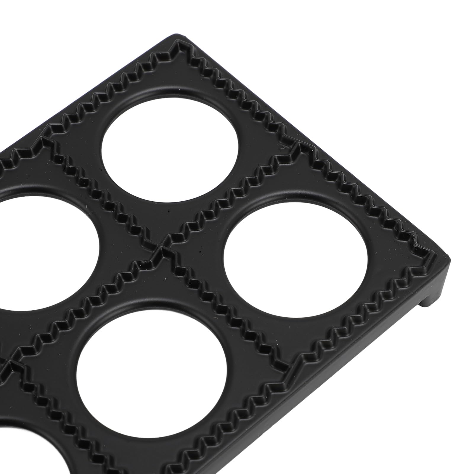 Ravioli Maker Press, Alliage d'aluminium ABS 12 Trous Maison Agnolotti Square Boulette Machine à Boulettes Ustensiles de Cuisine avec Fabrication de Presse, pour Boulettes Homdemade
