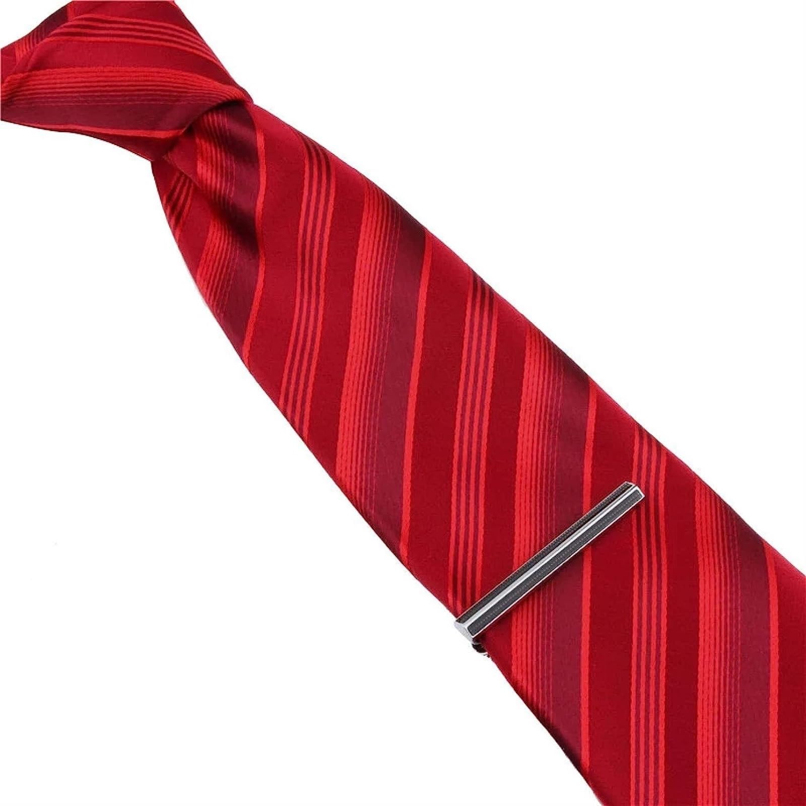 Barra de sujeción Clips de Corbata Negros de Moda for Hombres Pin de Cierre de Barra de Corbata