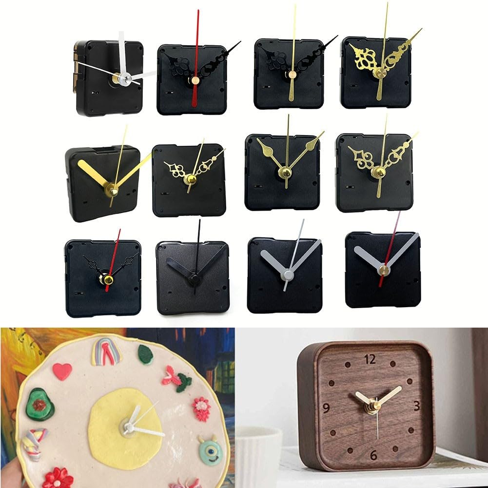 Movimento Orologio Da Parete Silenzioso – Meccanismo Al Quarzo Con Lancette, Kit Fai Da Te Riparazione - 2