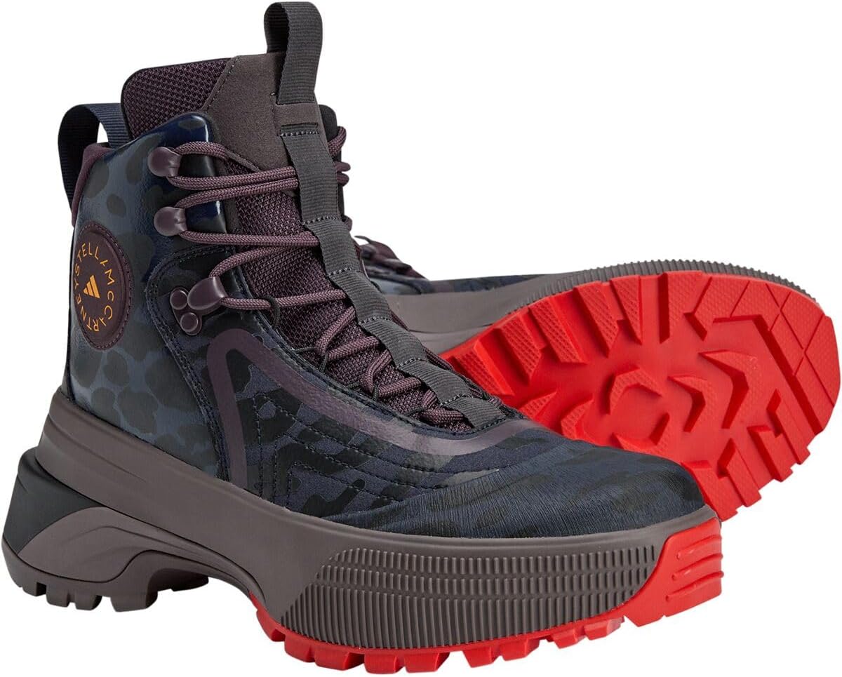 adidas TERREX, x aSMC Hiking Boot - Women's, Charcoal/Legend Ink/Action Red, 7.5