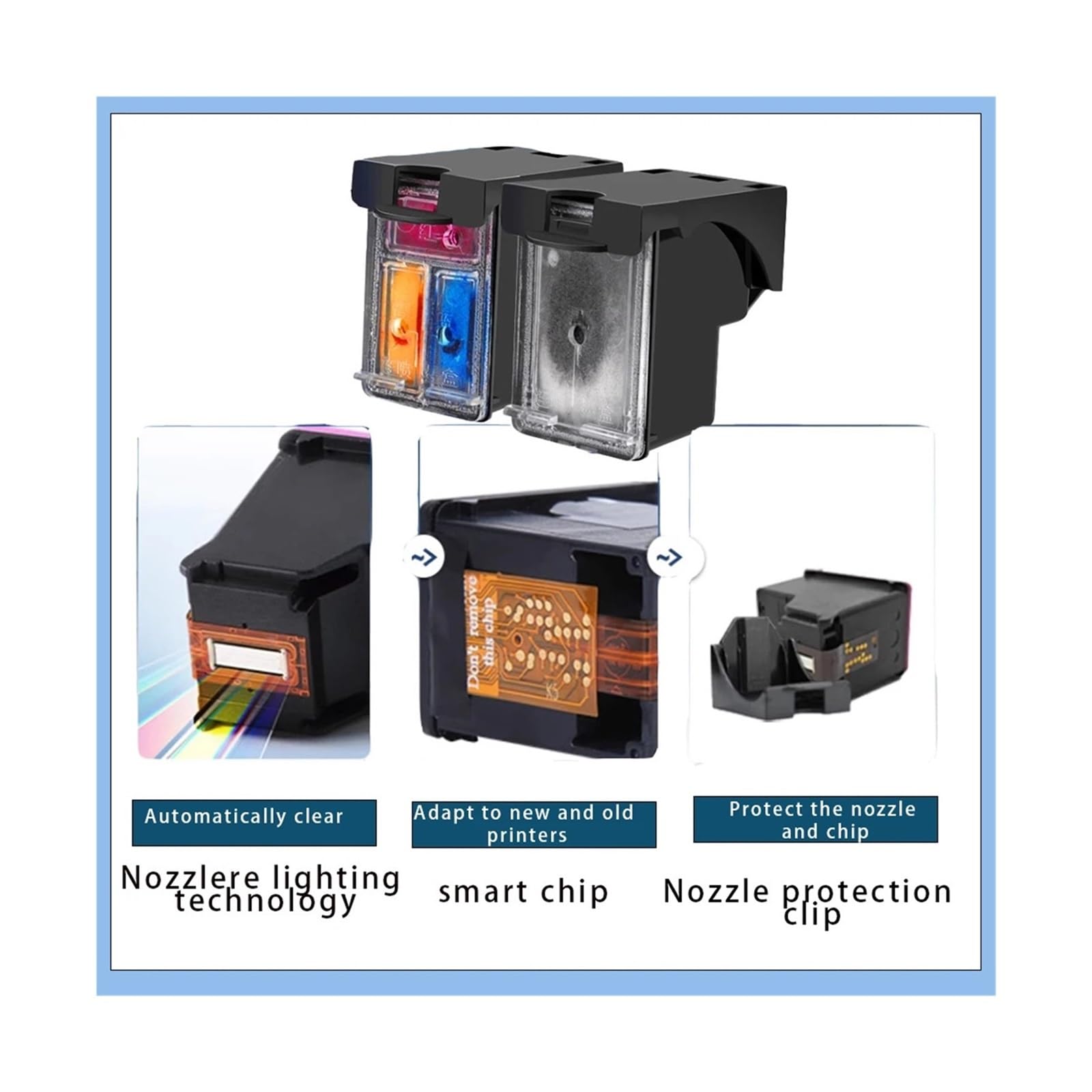 Cartucho 302XL Transparente Compatible con HP 2130