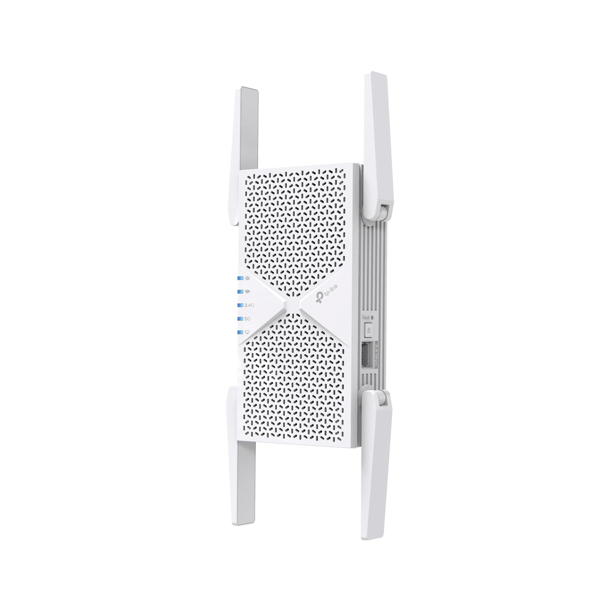 TP-Link RE405BE - Repetidor WiFi 7, BE6500, Doble Banda, conexión Estable | Amplificador de Señal WiFi. Puerto Ethernet. Compatible con EasyMesh. Botón WPS para Configuración Fácil. App Tether.