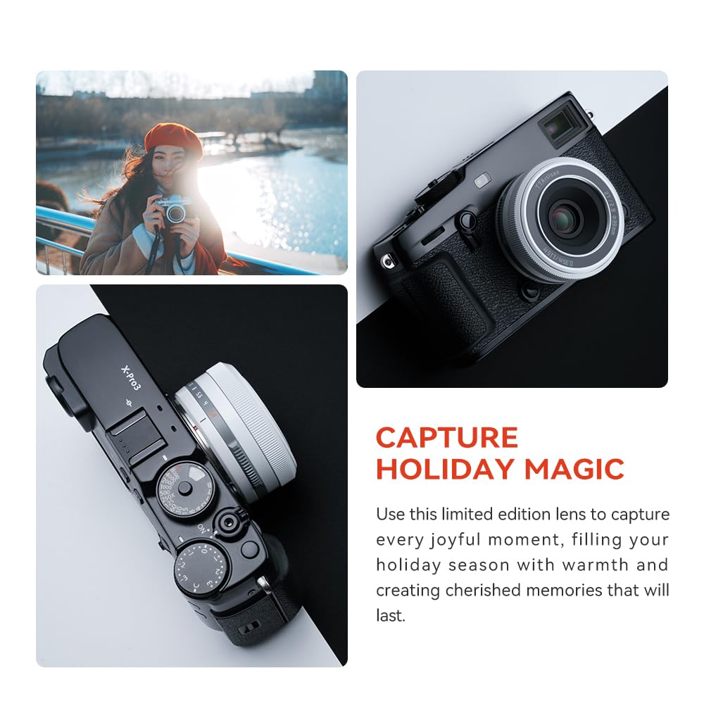 Amazon.com : TTArtisan AF 27mm F2.8 XF Polar White Limited Edition 