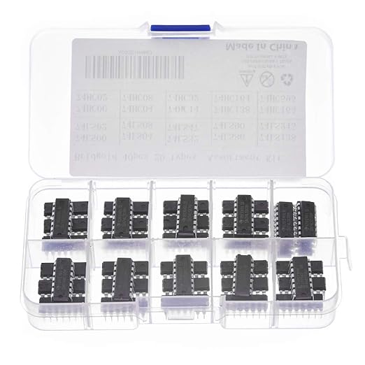 40pcs(20pcs 74HCxx+20pcs 74LSxx) Series Logic IC Assortment Kit