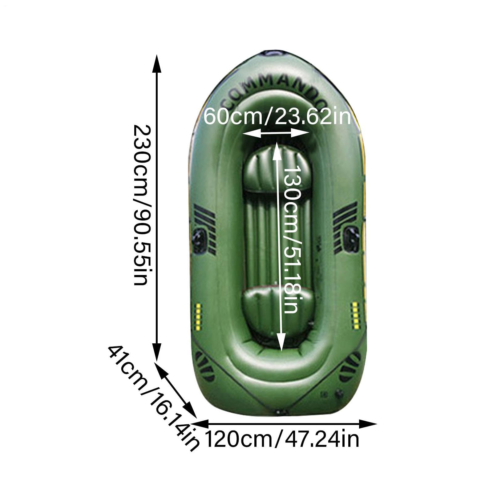 Kayak gonfiabile portatile – Canoa pieghevole sul lago, zattera leggera