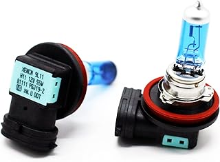 2 x H11 PGJ19-2 70 W 12 V Weiß 5000 K Halogen Lampen Xenon Effekt Nebelscheinwerfer Motorrad