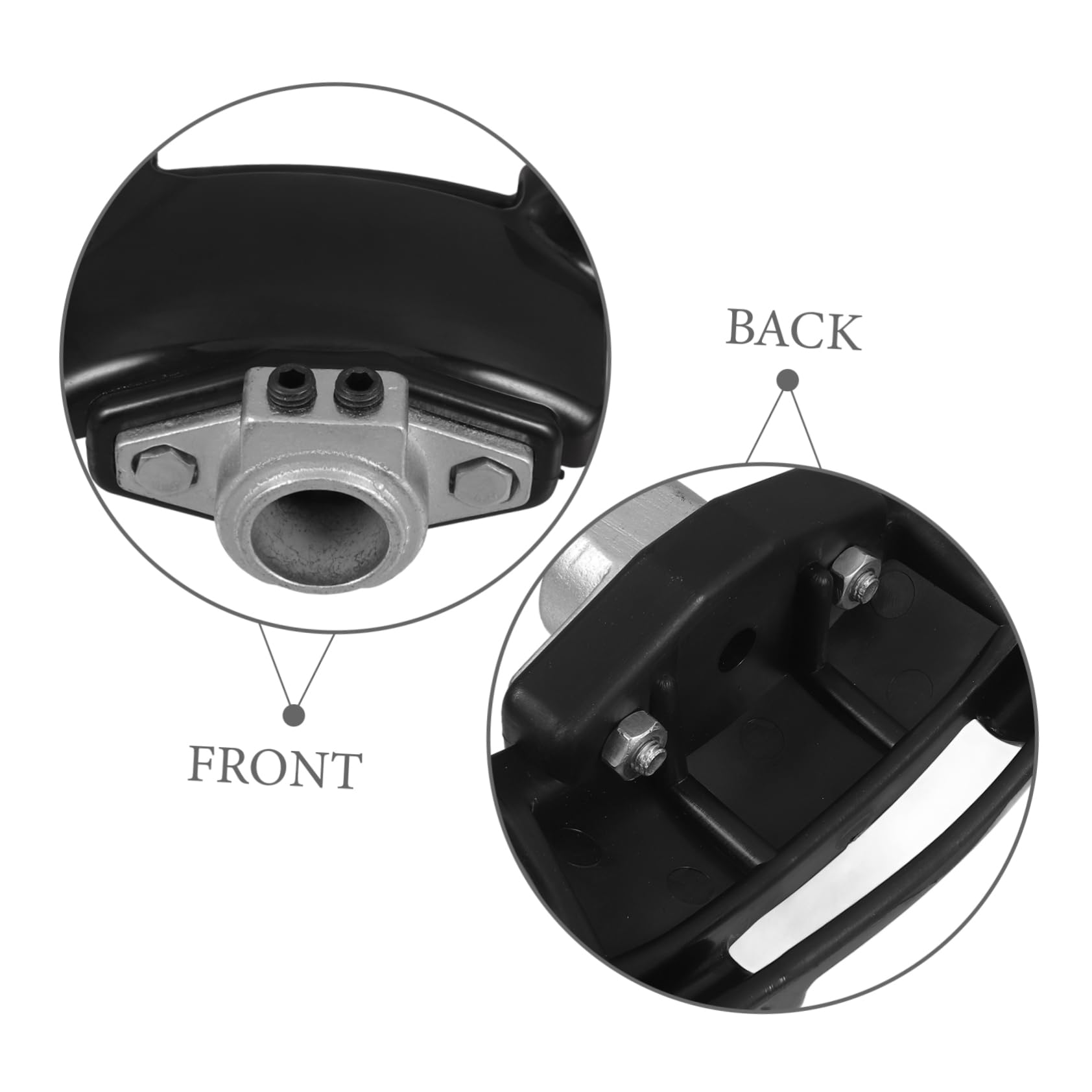 MAGICLULU Cabezal de Montaje para Neumáticos Diámetro de Orificio 28mm, Material Pa66 Negro, para Desmontadora de Neumáticos, Uso sin Esfuerzo en Máquinas Cambiadoras de Ruedas