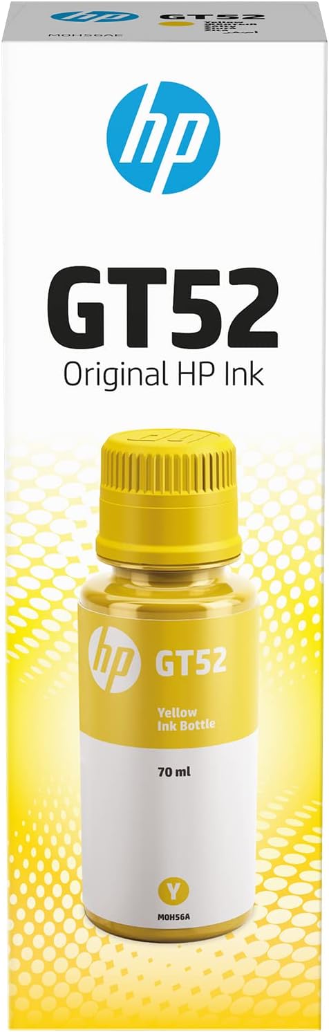 HP GT52 70-ML Yellow Original Ink Bottle