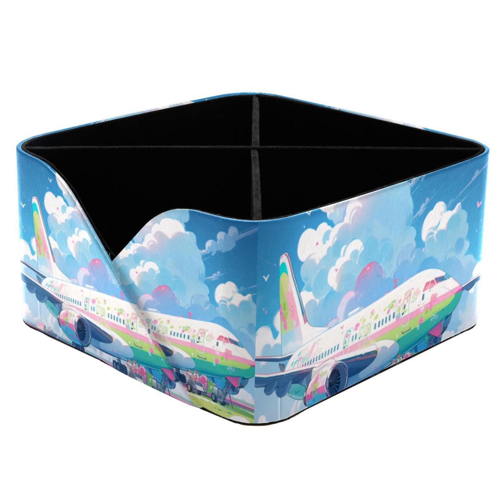 Rangement bureau : fini le désordre grâce au porte-stylo avion coloré