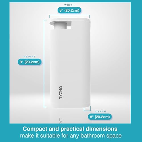 Miniatura 7 de TYCHO Dispensadores de ducha y champú hidratante y acondicionador hidratante (2+2)  No necesita herramientas para champú y acondicionador  Champú