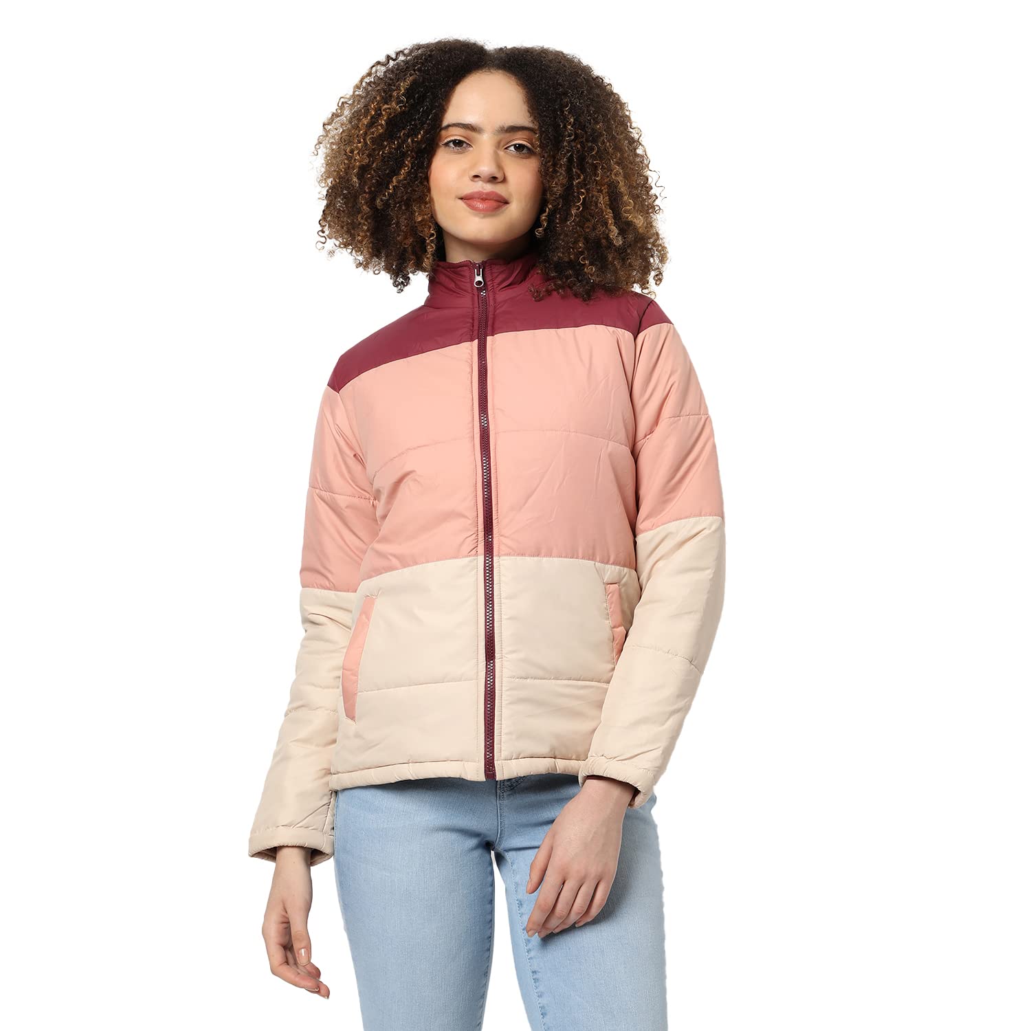 pinacolada Women's Polyester Standard Length A-Line Coat-picture-22
