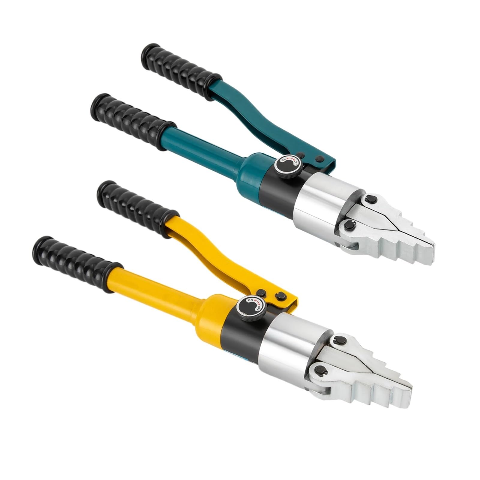 Kit de separador hidráulico portátil YQ-30 8T y 30 mm, herienta manual integrada for dividir bridas, color azul/amarillo Herramienta Hidráulica | Yellow
