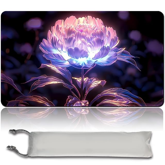 Juego de mesa MTG Playmat + bolsa impermeable libre, bordes cosidos