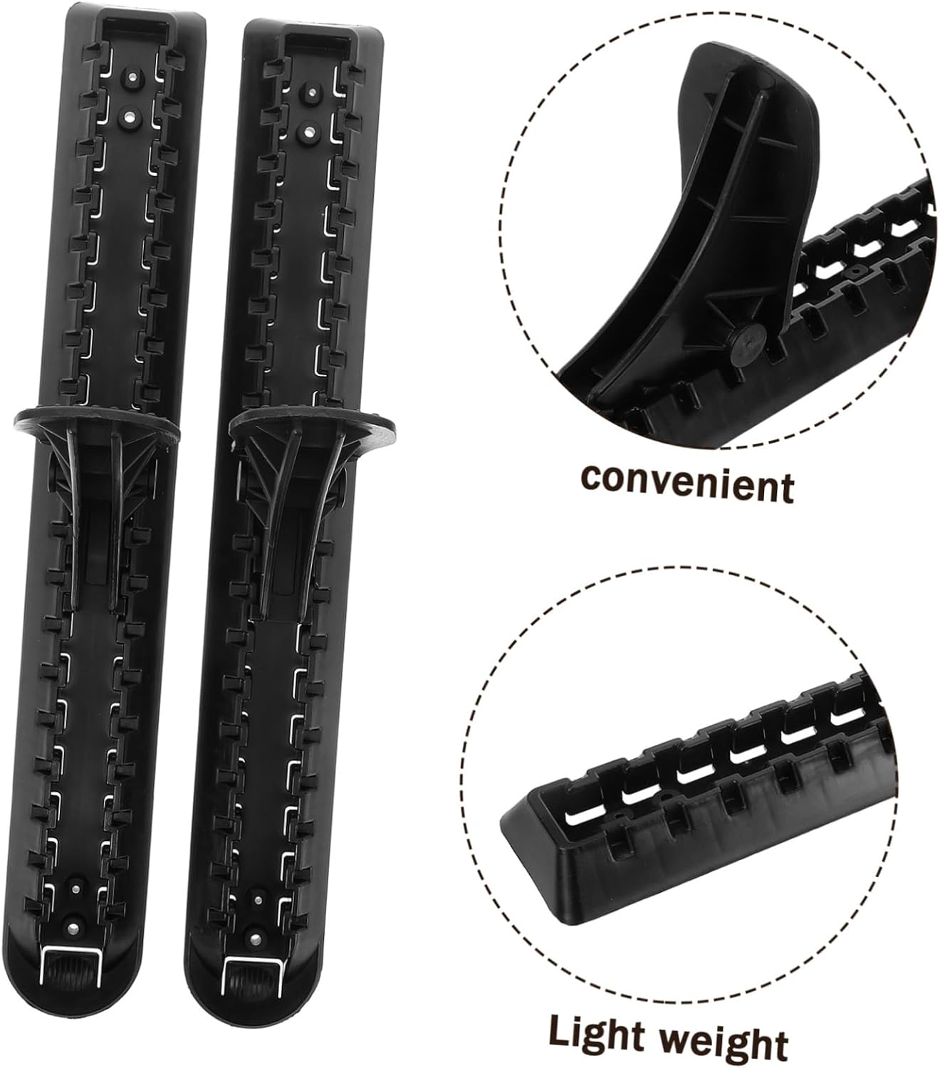 1 Pair Kayak Foot Pedal Easy Installation Foot Rest for Kayaks Inflatable Boats Boats Durable Design