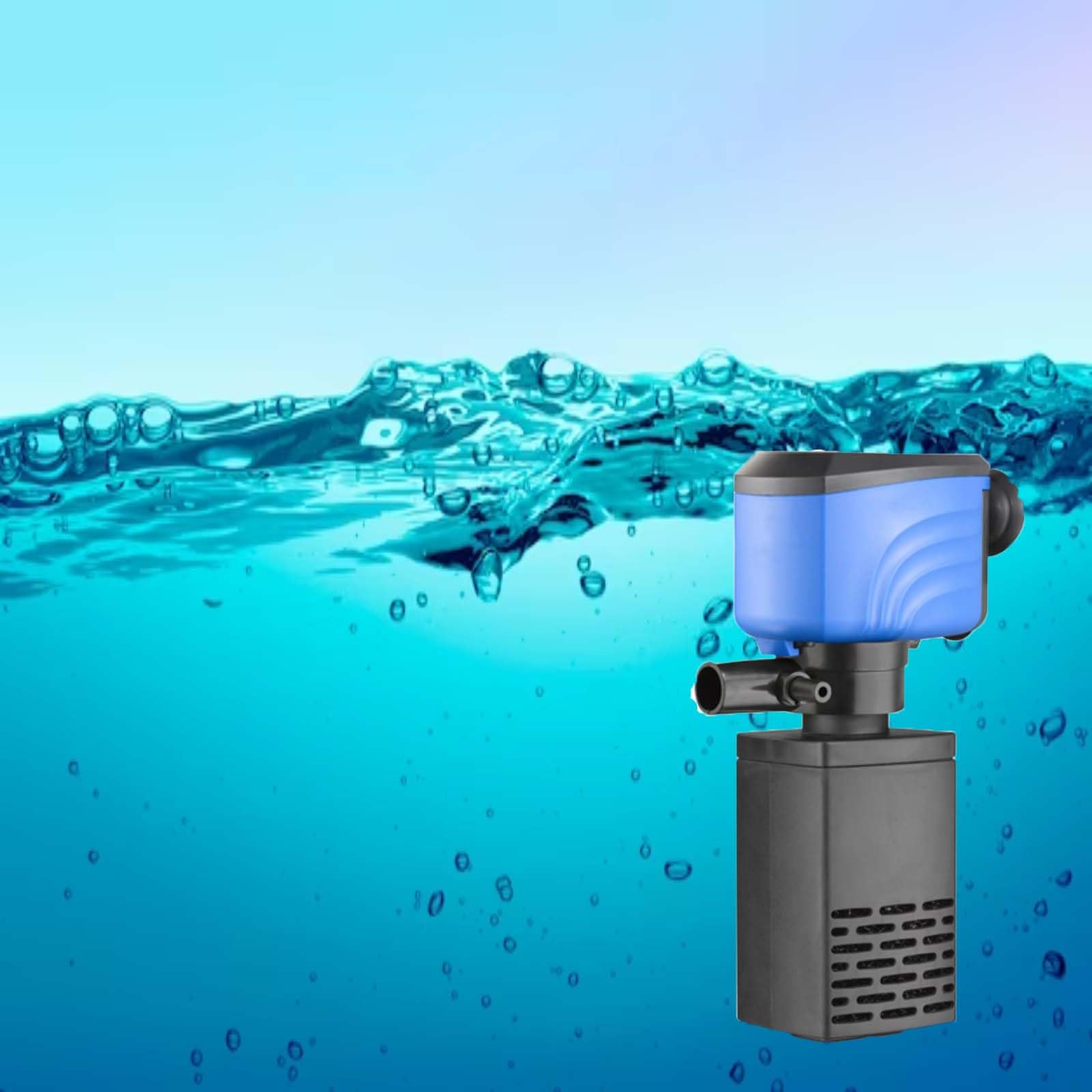 XINXIU Fish Tank Filter - Silent Internal Aquarium Filter for Clean Water, Air Pump, and Waves - Biochemical Filtration for Healthy Fish and Turtles (20W-1500L/H) (B0CYCJ5XZ6) Amazon Price History, Amazon Price Tracker
