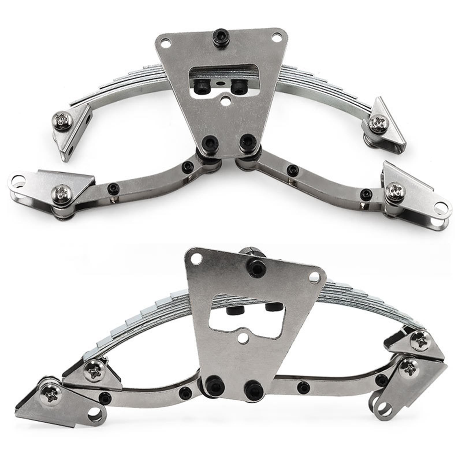 Suspension arrière camion 1/14 avec structure métallique durable