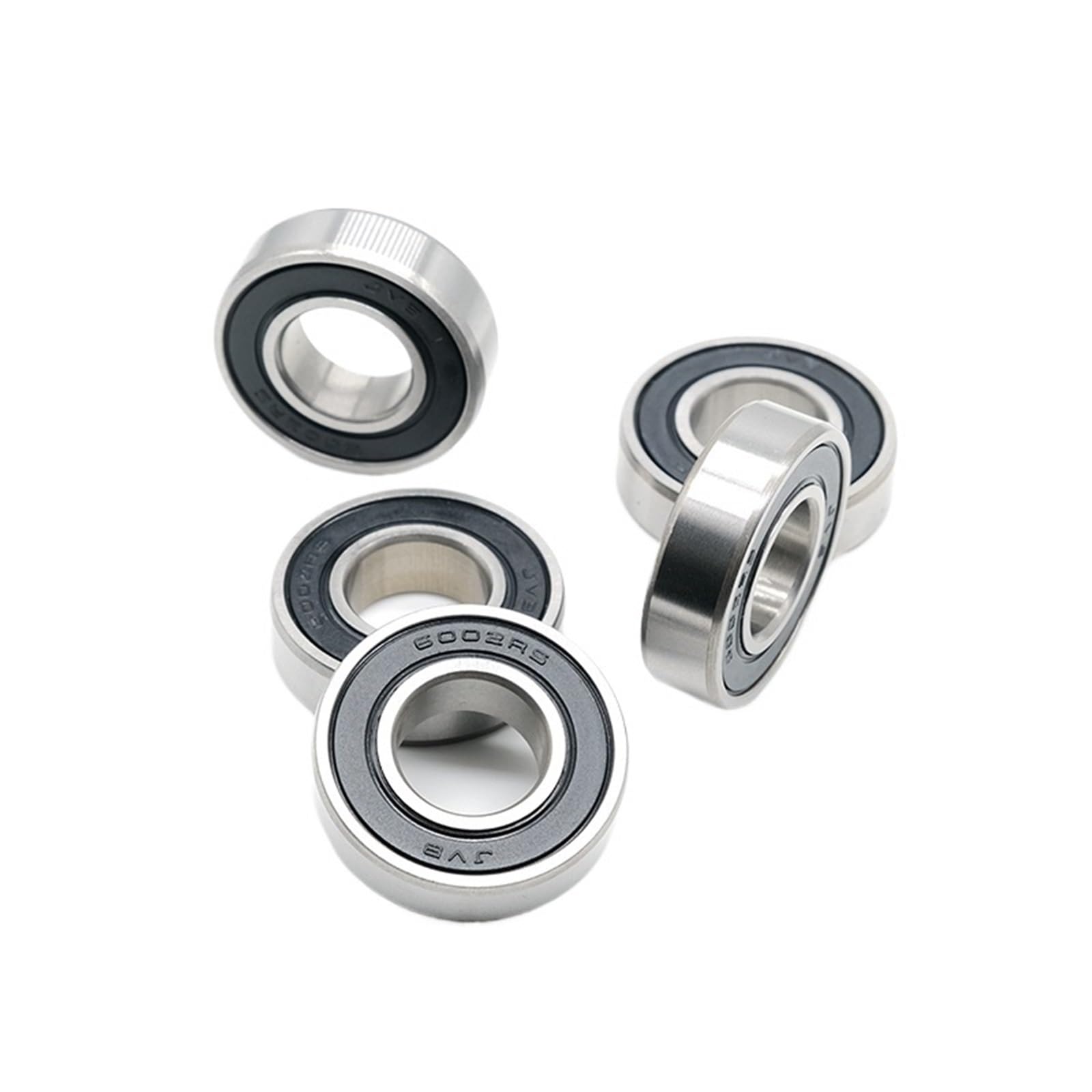 Lot de 5 roulements de pédalier et pièces de rechange ABEC-7 6002RS 15 x 32 x 9 mm