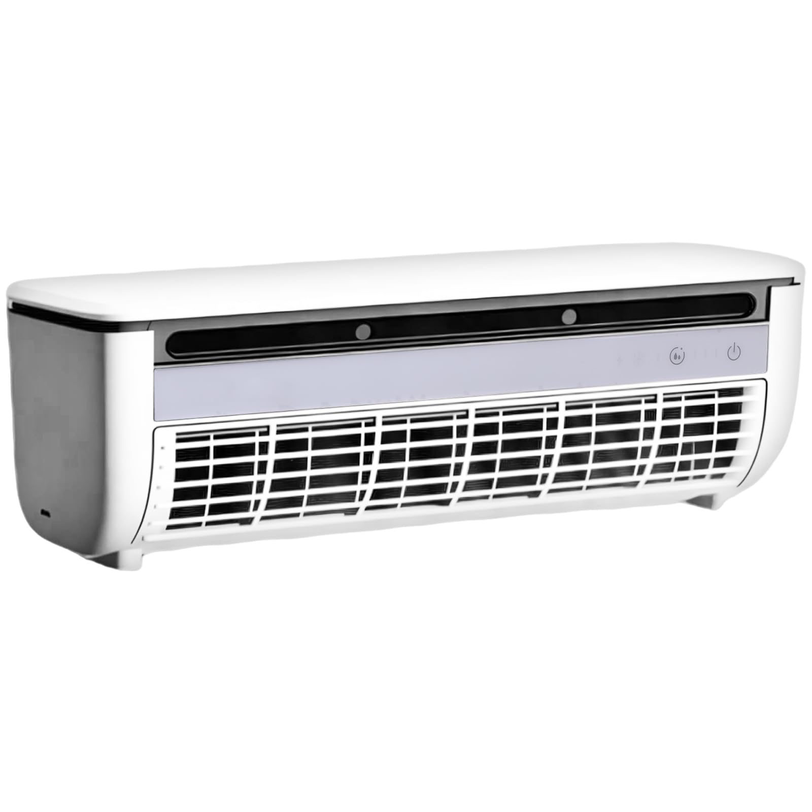 Evaporative Cooling Fan Detachable Wall Mount Installation 6000mAh Battery Quiet Operations Suitable for Small Room Portable Air Conditioning Fan