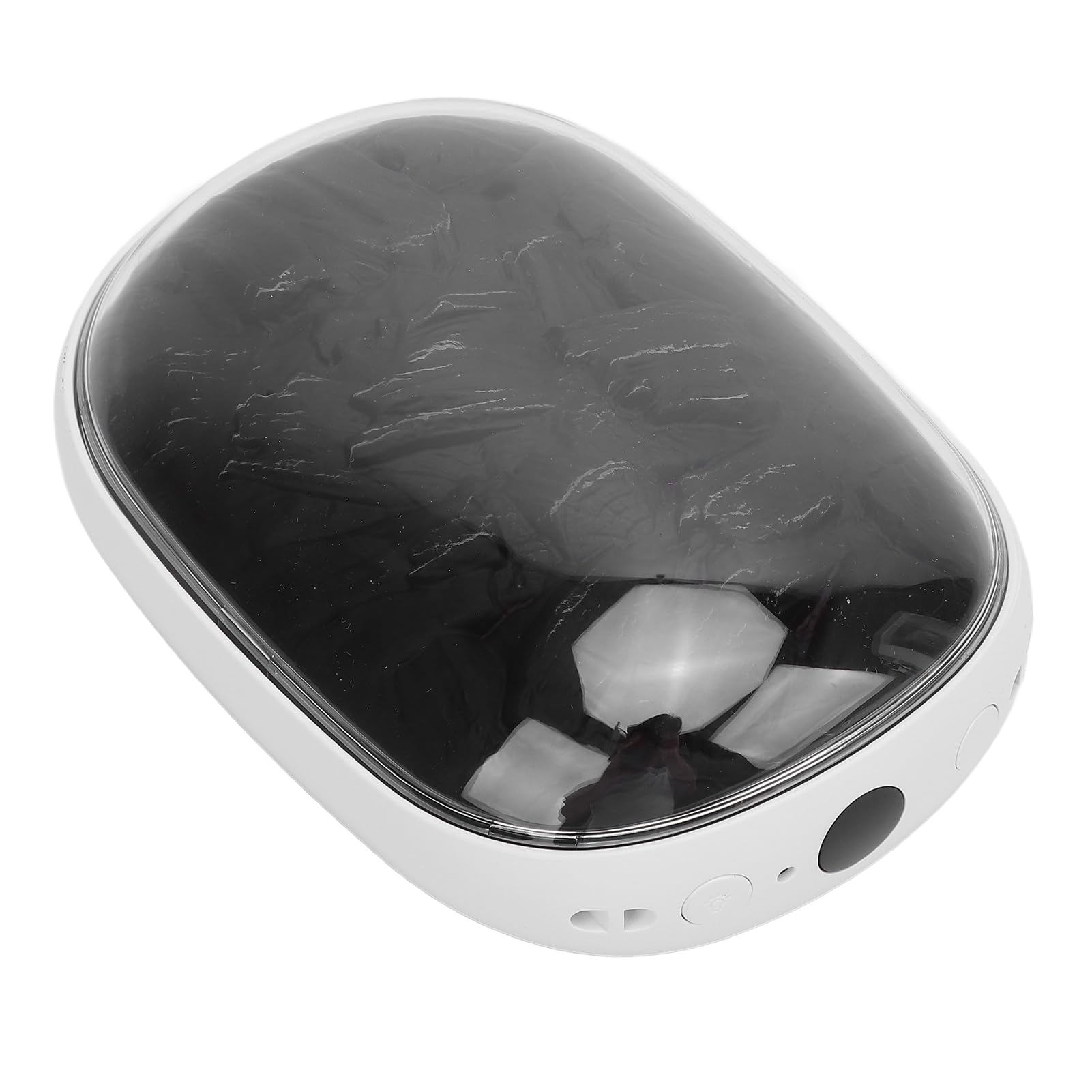Scaldamani Elettrico Ricaricabile 3 in 1, Scaldamani Elettrico Ricaricabile da 10000 MAh con Ricarica Rapida di Tipo C e 3 modalità di Temperatura, per Campeggio All'aperto, Viaggi Invernali,