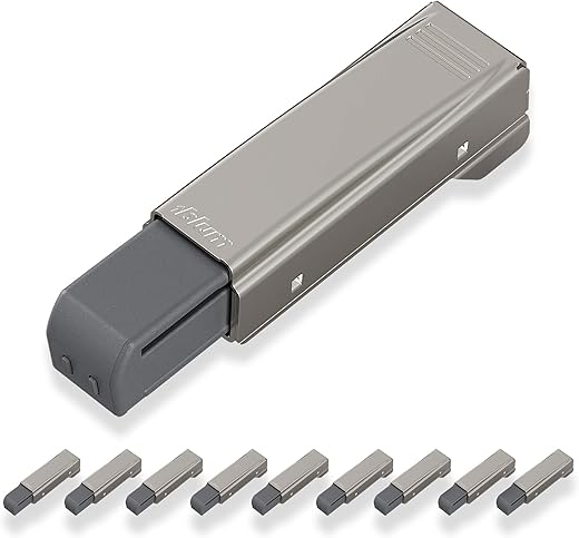 Blum BLUMOTION 973A (973A0500.01) - Coupling or Retrofitting for Top Clip Hinges and Clip with Straight Hinge Arm - 10 Pack