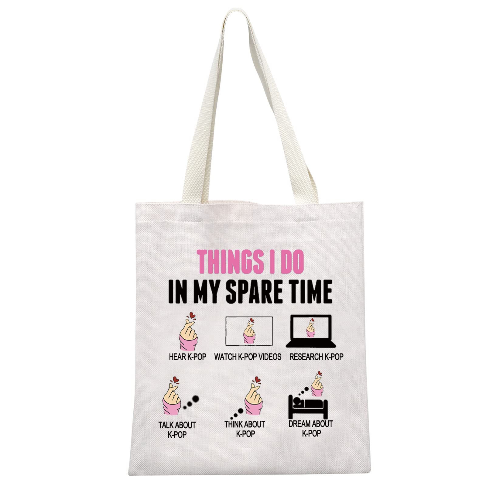 MEIKIUP Funny K-pop Lover Gift K-pop Merchandise Korean Drama Fan Gift K-Drama Women Makeup Bag