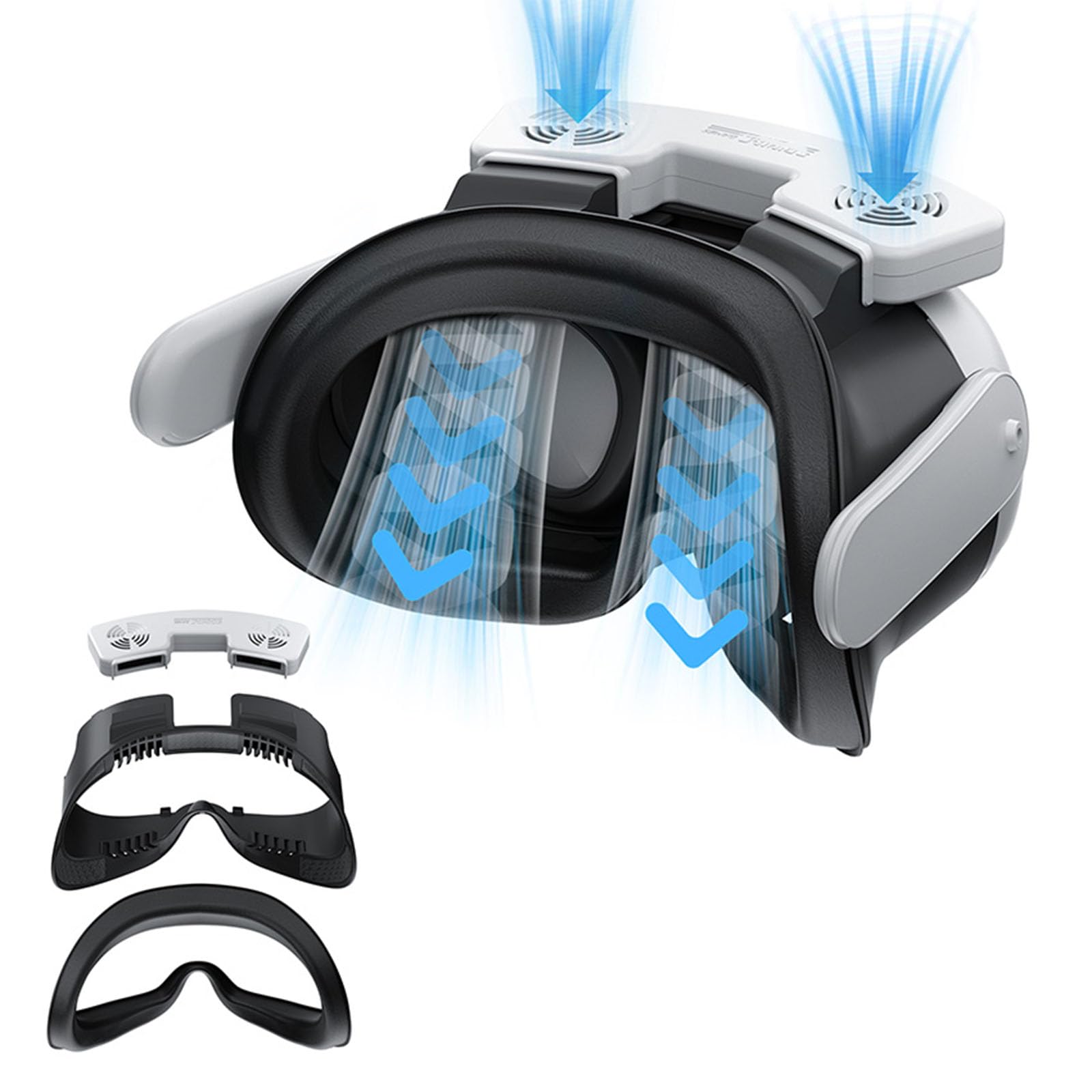 Quest Cooling Fan For Oculus Quest VR Headset FQ2 Active