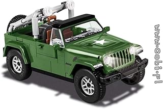 Jeep Wrangler Militar Americano Blocos Para Montar Com 98 Pcs COBI Blocos de Montar Verde