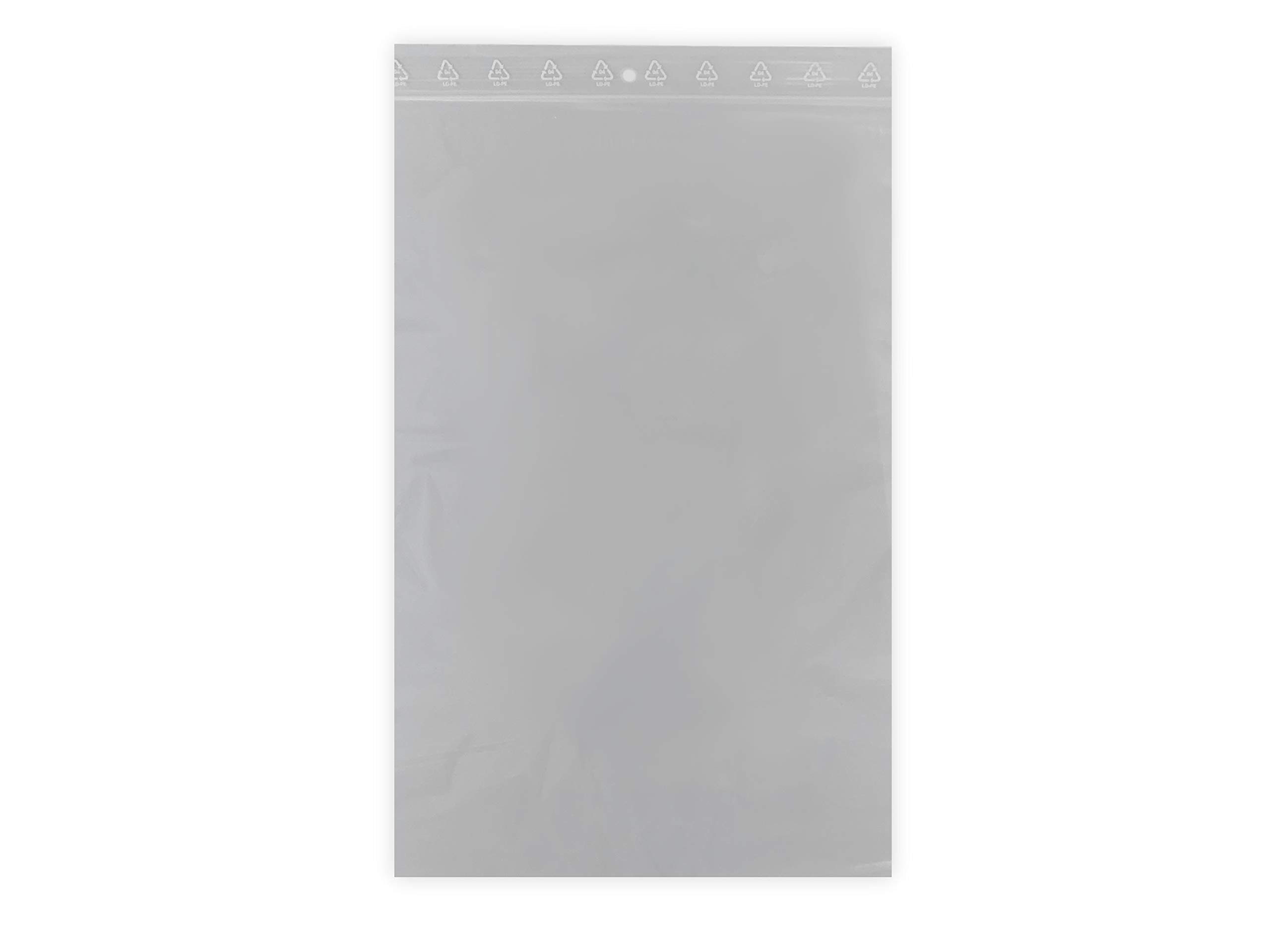 Lot de 1000 Sachets 270 x 380 mm fermeture zip Transparent - Sachet fermeture zip 27 x 38 cm 50µ sac plastique compatible alimentaire et congélation de marque UNIVERS GRAPHIQUE REF UGS23-1000