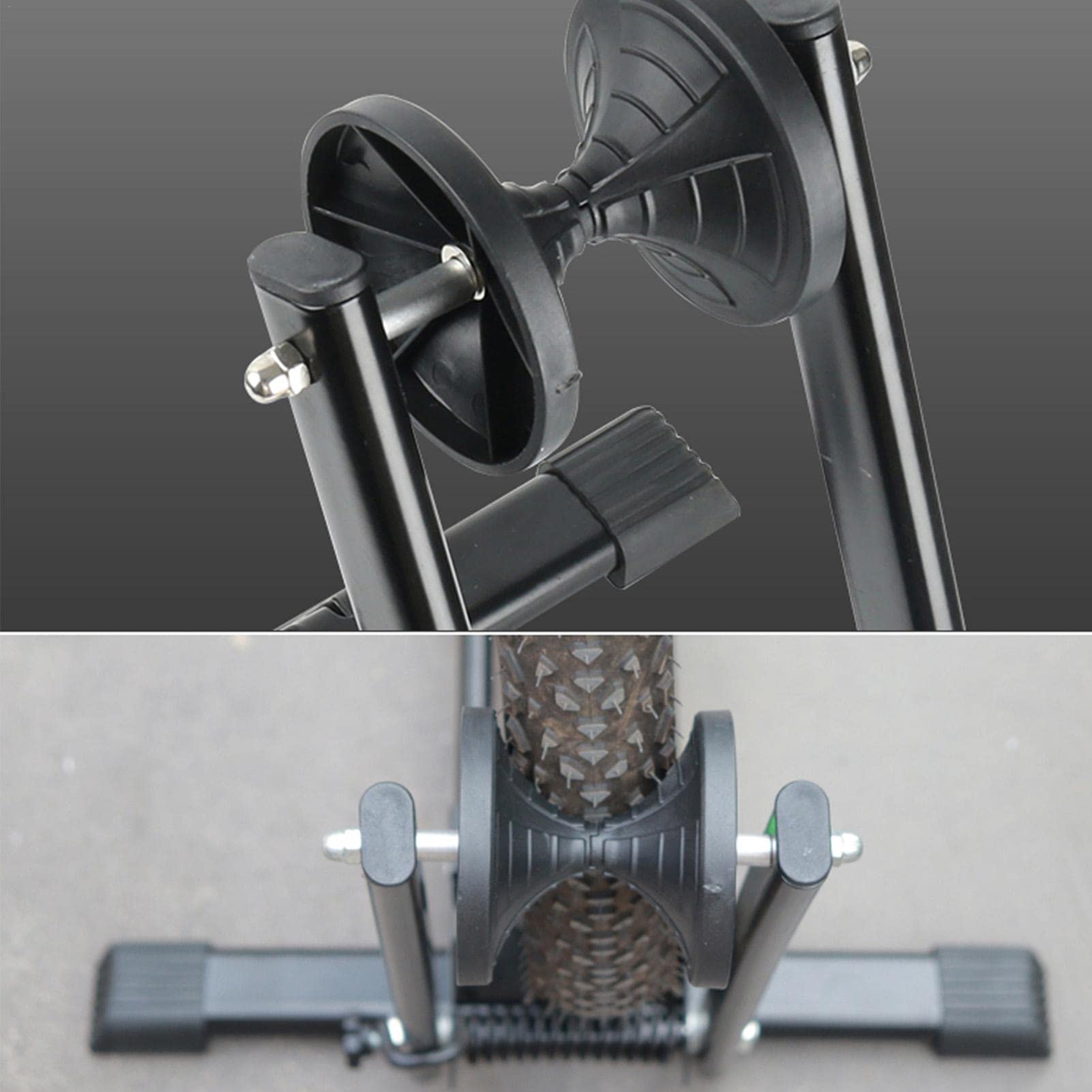 Cavalletto Pieghevole Per Bici Xrten - Regolabile, In Lega Alluminio - Foto 7