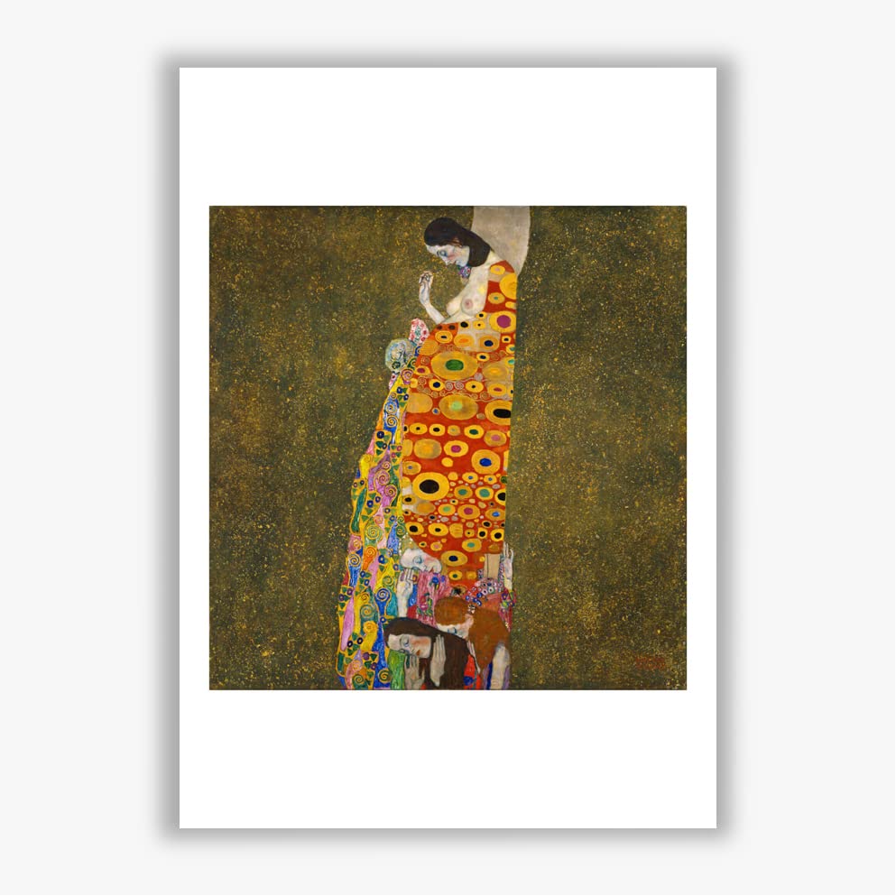 Poster giclée haut de gamme Hope II Gustav Klimt encadré M