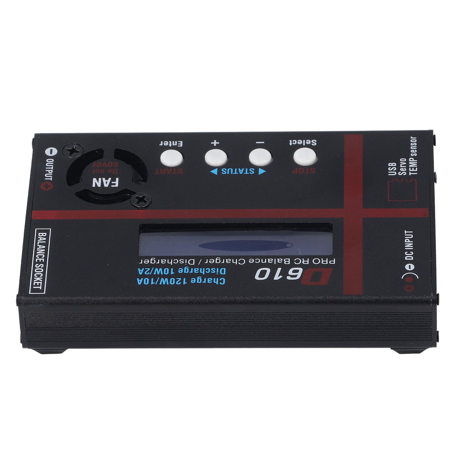 Walfront Caricabatterie/Scaricabatterie Bilanciato per Batterie RC 120W 10A – Circuito Ad Alta Potenza per Batterie Smart I, II e III con Rilevamento Automatico – LiPo 1-6S,